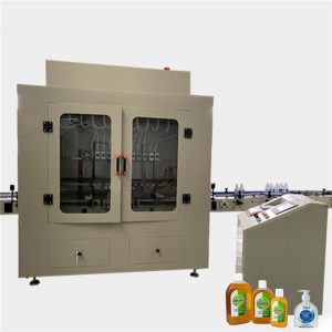 Automatic Anti Corrosive Viscosity Bottle Toilet Cleaner Liquid Filling Machine