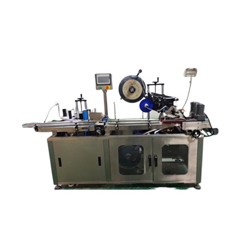 Semi Auto Labeling Machine Sticker Label Applicator for Round Glass Jar and Plastic Bottle 