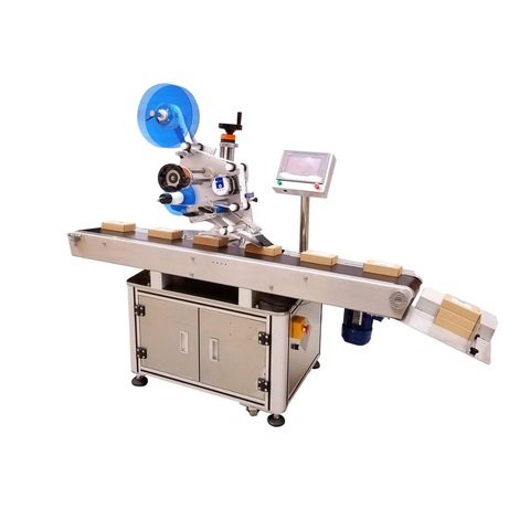 Table Types Full Automatic Plane Labeling Machine for Flat Bottles, Small Box etc. 