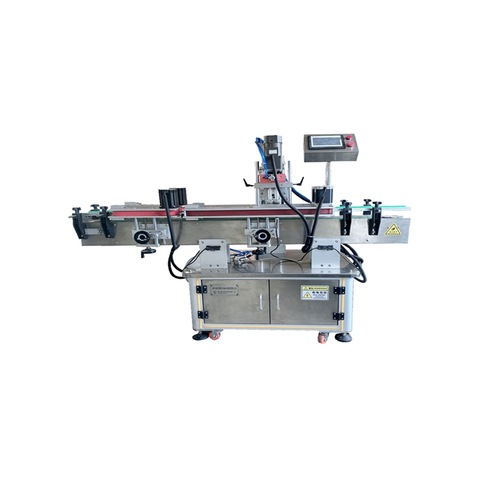 Flat Bottle Double Sides Labeling Machine for Various Flat Square Bottle Jar 