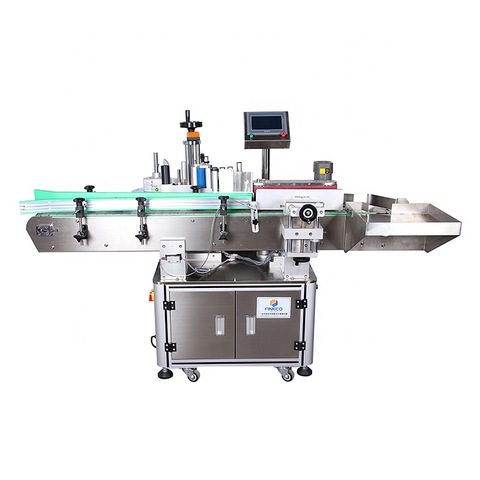 Semi Auto Round Bucket Labeling Labeller Machine 