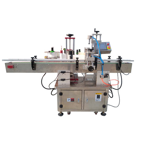 Mt-220 Automatic Flat Label Applicator Machine for Flat Box Plastic Bag Paper Pouch with Date Coder 