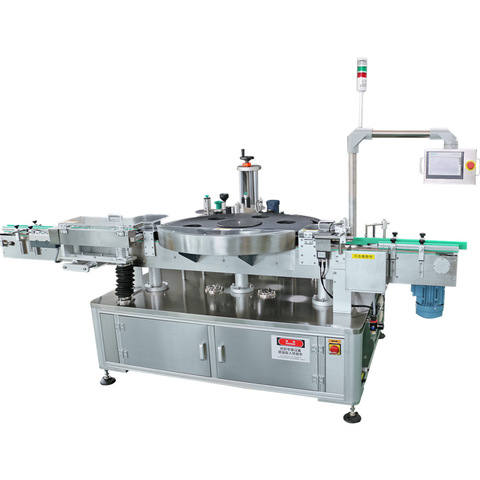 Automatic Shrink Sleeve Labeling Machine for Round Flat Plastic Glass Bottle Jar Cup 