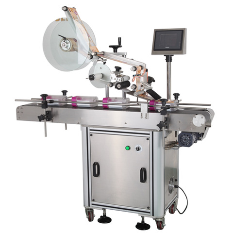 Automatic Plastic Bag Feeder and Labeling Machine 