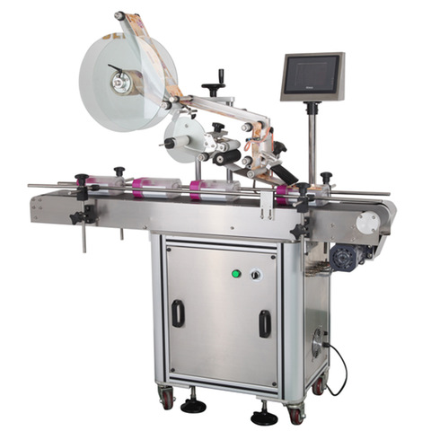 Auto Abalone Scallop Glass Jar Labeling Machine 