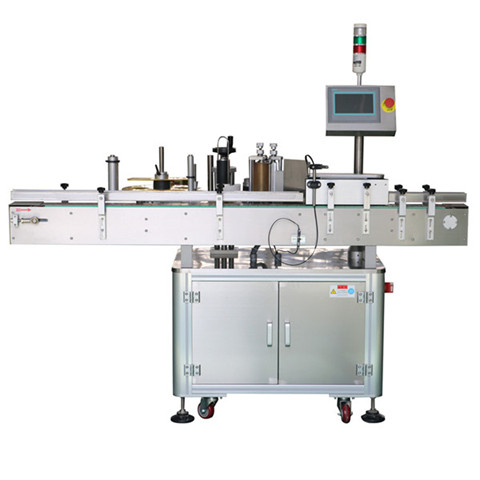 Automatic Factory Price Flat Bottles Cap Top Surface Labeling Machine 