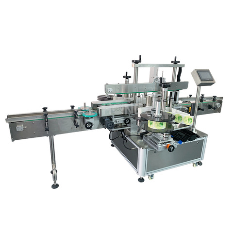 Big Bucket Bottle Double Sides Twin Side Labeling Machine 