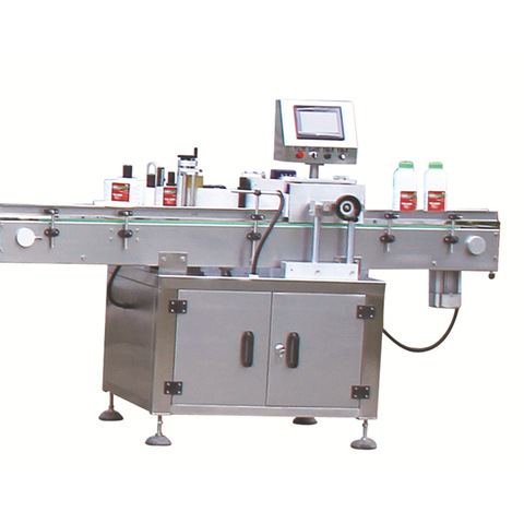 Automatic Sticker Labeling Machine for Round Flat Bottle 
