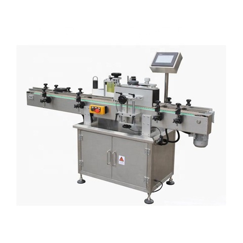 Flat Bottle Labeling Machine Blttle Sticker Double Sides Labeling Machine Two Sides 