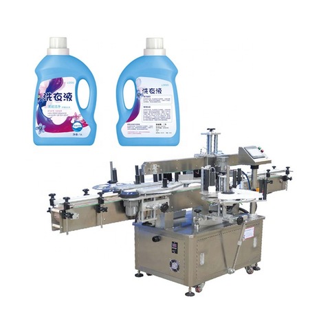 Round Wine Bottle Paper Semi Automatic Labeling Machine Labeler Machine Beer Bottle Label Sticker Machine for Pet Bottles Cans 