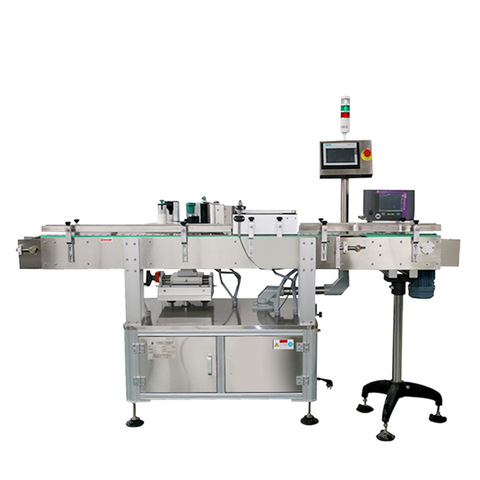 Hzpk Automatic Square Food Tin Cans Printing and Labeling Machine 