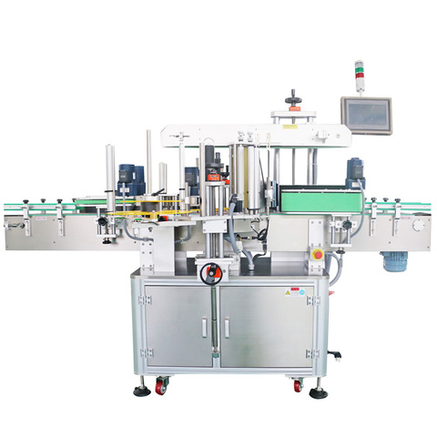 Professional Flat Top Self-Adhesive Sticker Labeling Machine for Plastic Bottle Plastic Can and Bag 