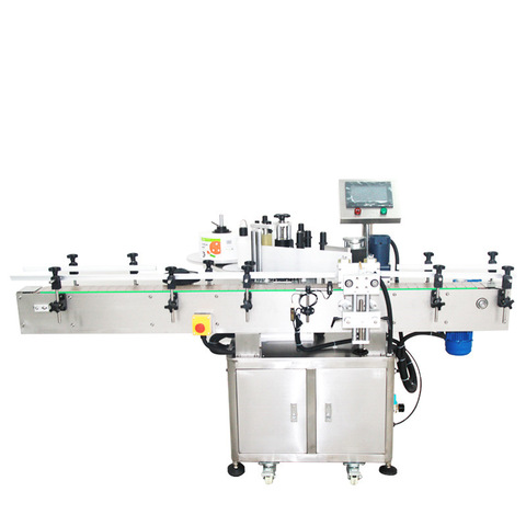 Automatic Pouch Labeling Machine on Top Surface 