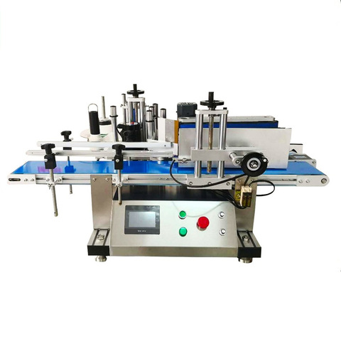 Automatic Round Bottle Jar Cans Stickers Desktop Labeling Machine for Plastic Glass Metal 