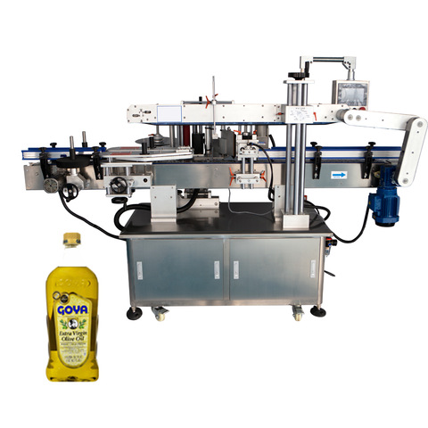 Fully Automatic Self Adhesive Sticker Ice Cream Bag Pouch Cup Top Surface Labeling Machine 