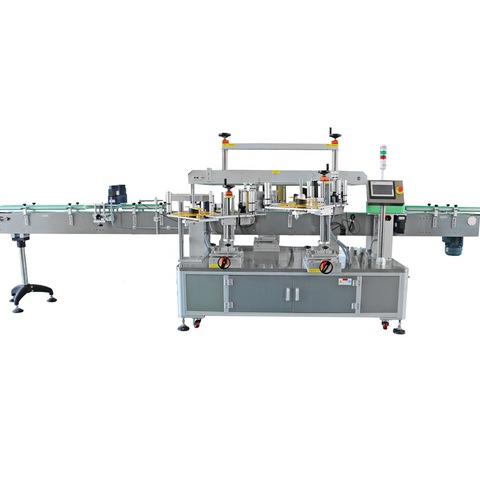 Rotary Bottle Labeling Machine Semi Automatic Sleeve Label Applicator 