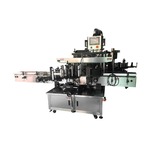 Desktop Tabletop Horizontal Small Palstic Vial Bottle Labeling Machine 