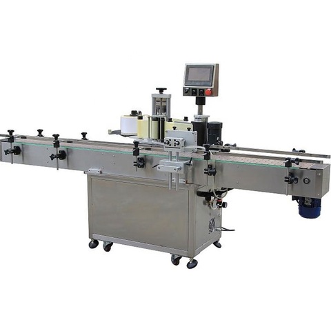 Top Surface Automatic Adhesive Sticker Labeling Machine Bag Pouch Flat Labeling Machine 