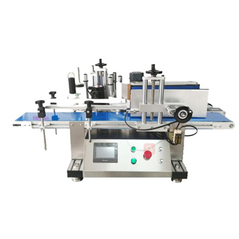 Coating Bucket Orientation Wrap-Around Labeling Machine 