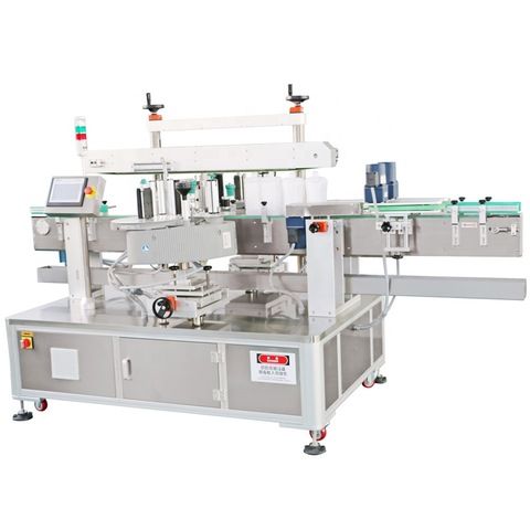 Automatic Beverage Round Plastic Bottles Sticker Labeling Machine 