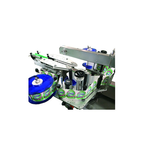 Automatic Horizontal Wrap Around Syringe Adhesive Sticker Labeling Machine 