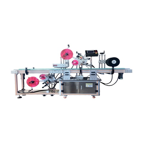 Automatic Side Labeller Bottle Label Sticker Food Box Unilateral Labeling Machine Commodity Bucket Stand Side Labeling Machine 