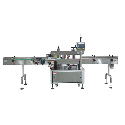 Automatic Sticker Bottle Labeling Machine, Auto Labeling Machine for Round Bottles, Bottle Label Applicator of Wet Glue Sanitizer Bottle Labeling 