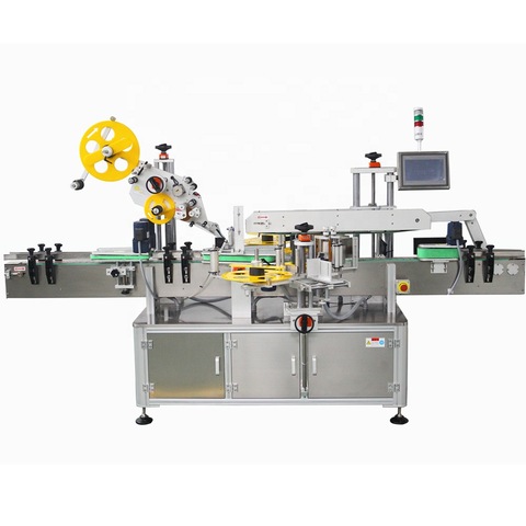 Double Side Labeling Machine Flat Square Round Bottle/Sticker Labelling Machinery 