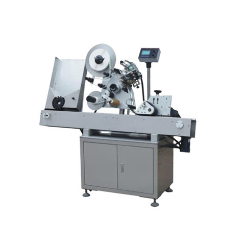 Hzpk Semi-Automatic Sticker Labelling Packing Machine for Round Bottles 