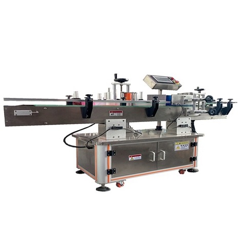 New Table Type Round Bottle Labeling Machine Full Wrap Round Sticker Labelling Packaging Machine Automatic Filling Capping Labeling Packing Machine Applicator 