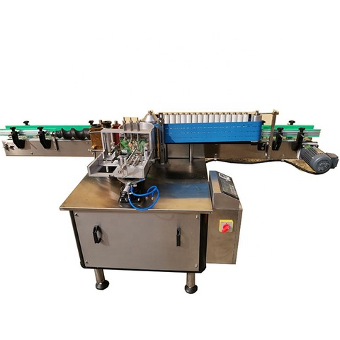 Top Quality Corner Labeling Machine for Paper Box/ Cosmetic Box 