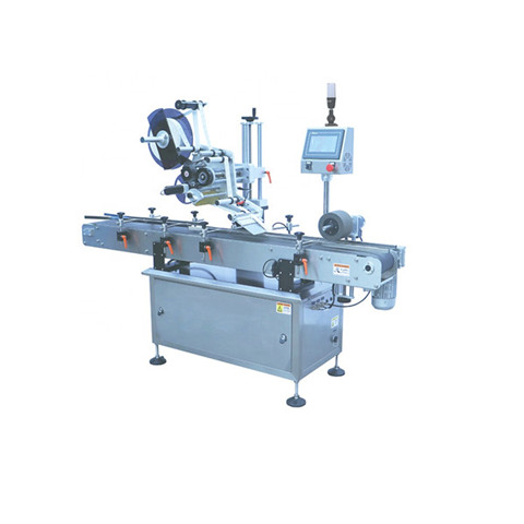 High Speed Auto Labeling Machine Flat Bottle Surface Sticker Plane Automatic Labeling Machine 