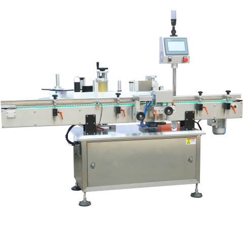 Zonesun XL-T833 Horizontal Folding Carton Box Anti Tamper Adhesive Sticker Packing Automatic Sealing Corner Labeling Machine 