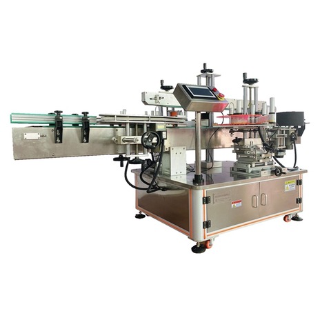 High Quality Tabletop Wrap Around Label Applicator Paint Can Around Bottle Labeling Machine 