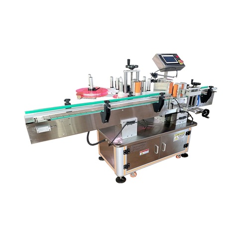 Mt-220 Flat Square Box Bag Label Applicator Liquid Soap Washing Syrup Honey Jar Printing Digital Flat Paper Tube Can Adhesive Sticker Label Labeling Machine 