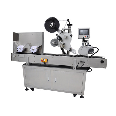 Automatic Top Bottom up Down Sticker Labeling Machine for Box Punnet Clamshell