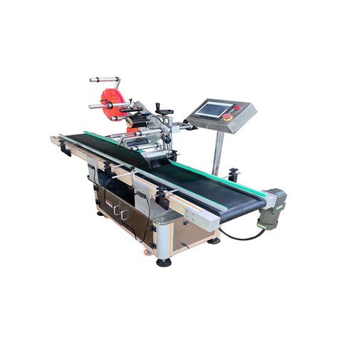 Professional Flat Top Self-Adhesive Sticker Labeling Machine for Plastic Bottle Plastic Can and Bag 