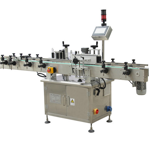 Automatic Top Bottom up Down Sticker Labeling Machine for Box Punnet Clamshell 