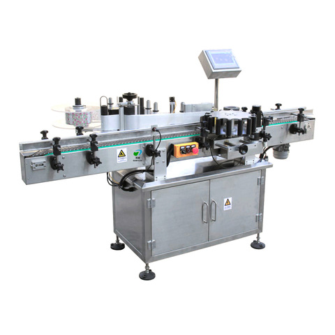 Film Bag Plastic Top Surface Labeling Machine 