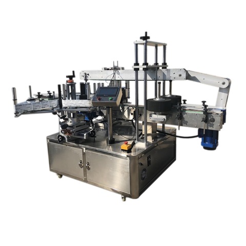 Automatic Doybag/Card/ Hang Tag Sticker Flat Top Labeling Machine with Feeder 