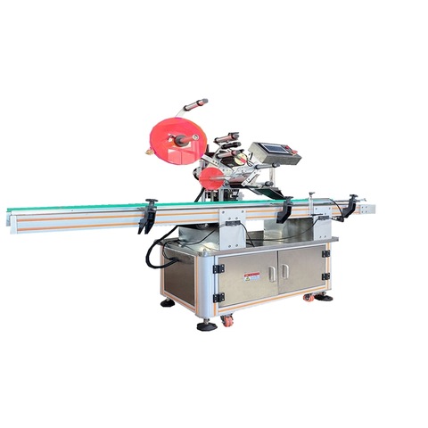 Servo Motor Automatic Horizontal Way Tube Labeling Machine 