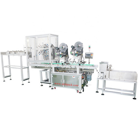 Automatic Straight Labeling Machine/Double-Sided Labeling Machine/ Square Flat Oval Bottles Labeling Equipment 