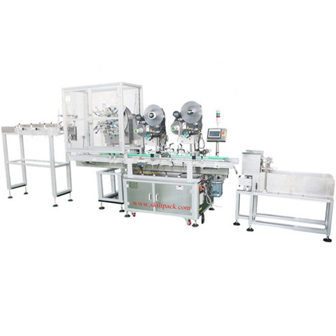 MT-60 Semi-Automatic Flat Bottle Labeling Machine Square and Plane Label Applicator