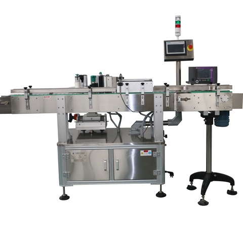 Flat Bottle Labeling Machine Blttle Sticker Double Sides Labeling Machine Two Sides 