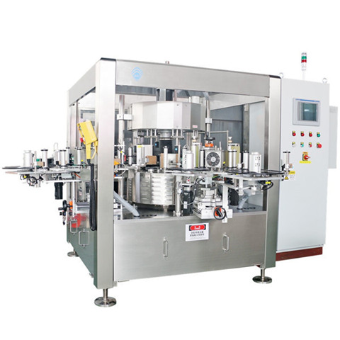 Automatic Water Bottle Carbonated Drink Hot Melt Glue OPP BOPP Labeling Machine 