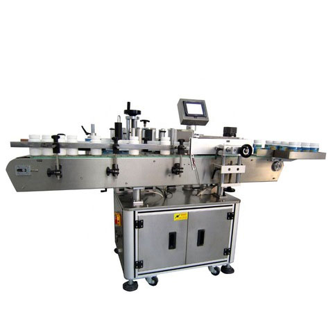 Flat Bottle Labeling Machine Blttle Sticker Double Sides Labeling Machine Two Sides 