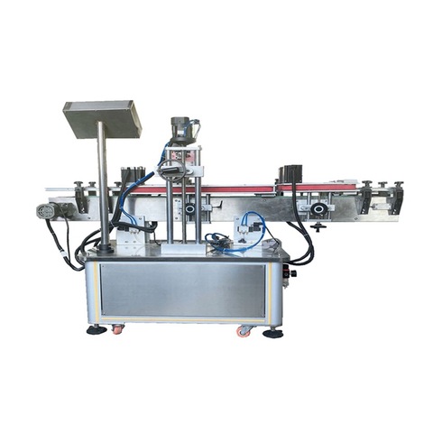 Semi Automatic Sticker Label Essential Oil Eliquid Cosmetics Cream Small Bottle Labeling Machine 