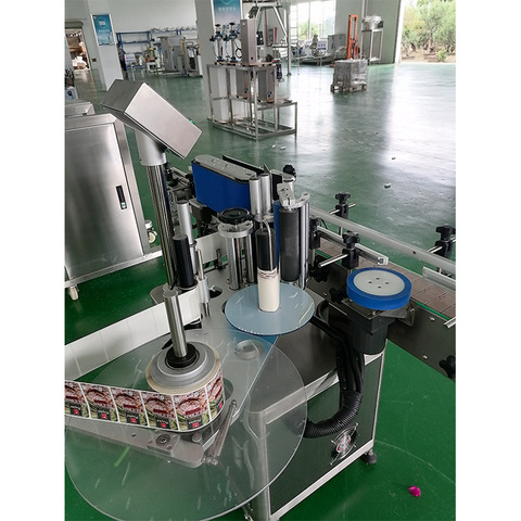 Tin Can Wet Glue Labeling Machine Round Bottle Paper Cold Glue Label Machine 