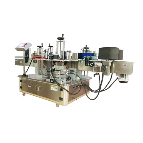 Automatic Liquid Water Juice Tea Beverage Wine Carbonated Soft Drink Honey Edible Oil Coffee Sauce Round Plastic Bottle PVC Label Sleeve Shrink Labeling Machine 