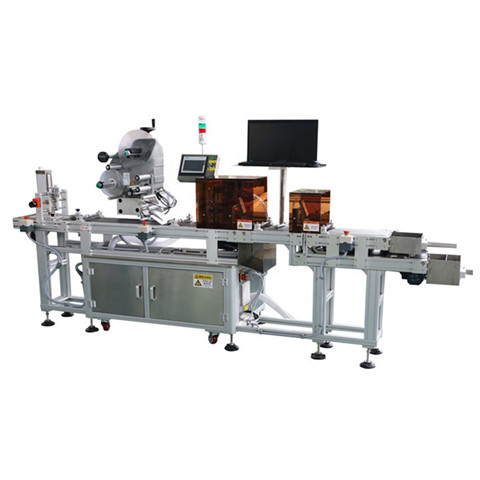 Small Vial Glass Plastic Bottle Auto Labeling Machine 